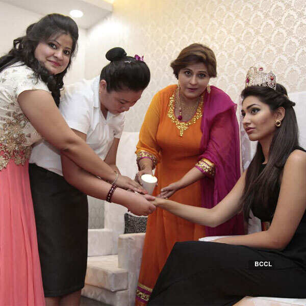 Miss India at Cleopatra's event