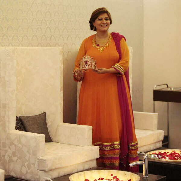 Miss India at Cleopatra's and Silverine event