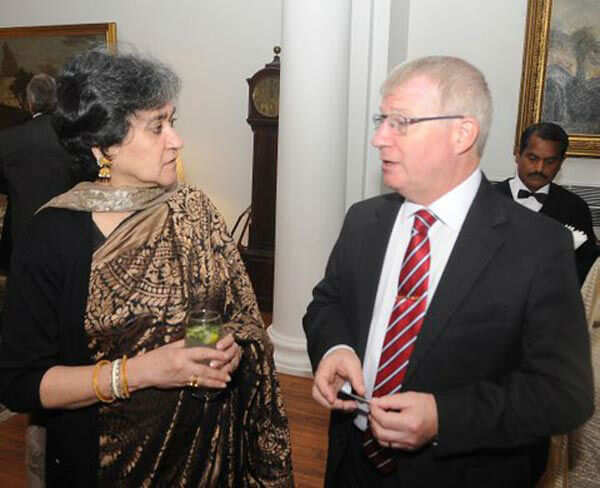 British deputy high commissioner's dinner party