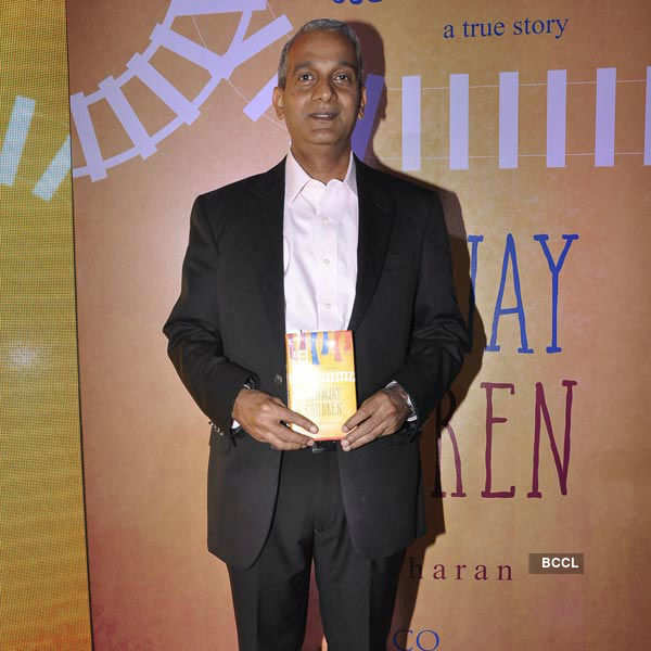 Boman at a book launch