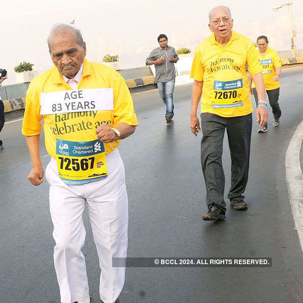 Celebs at Mumbai Marathon 2015