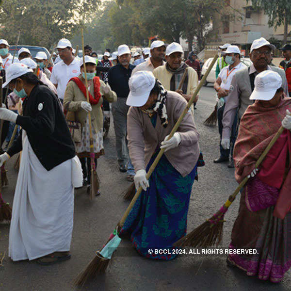 Cleanliness drive in the city
