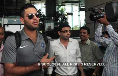 Team India leaves for England