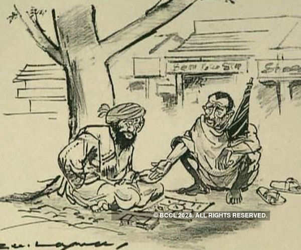 His creations also include the sketches drawn for the television adaptation  of Malgudi Days - Photogallery