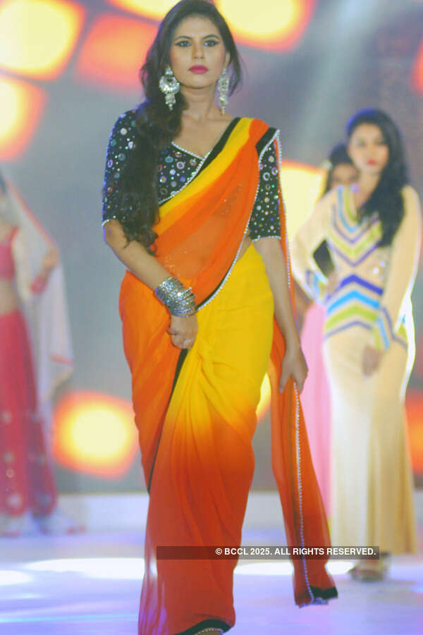 Fashion show in the city