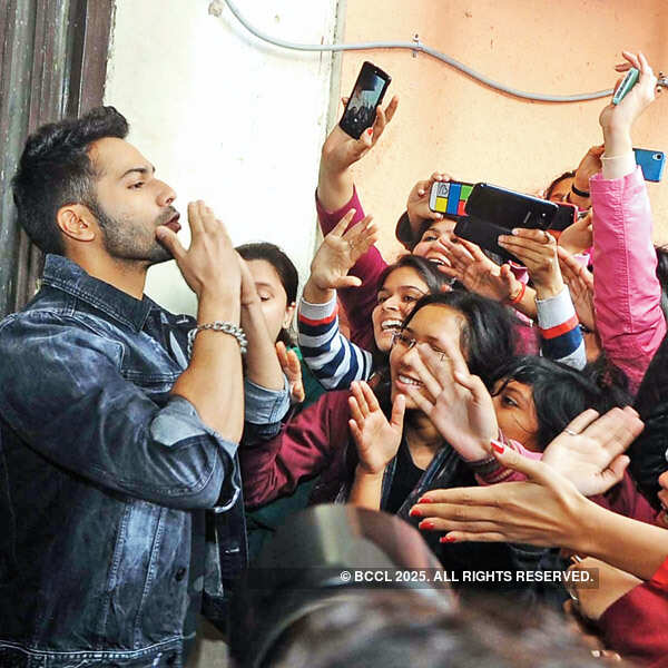 Varun and Yami visit Delhi
