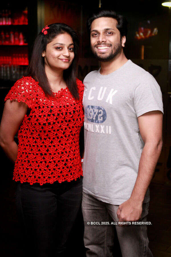 Grooving on the tunes