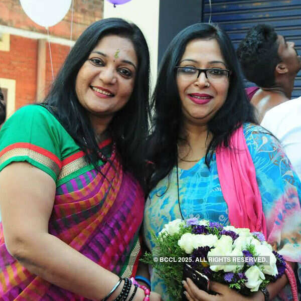 Lena spotted @ the launch of a salon