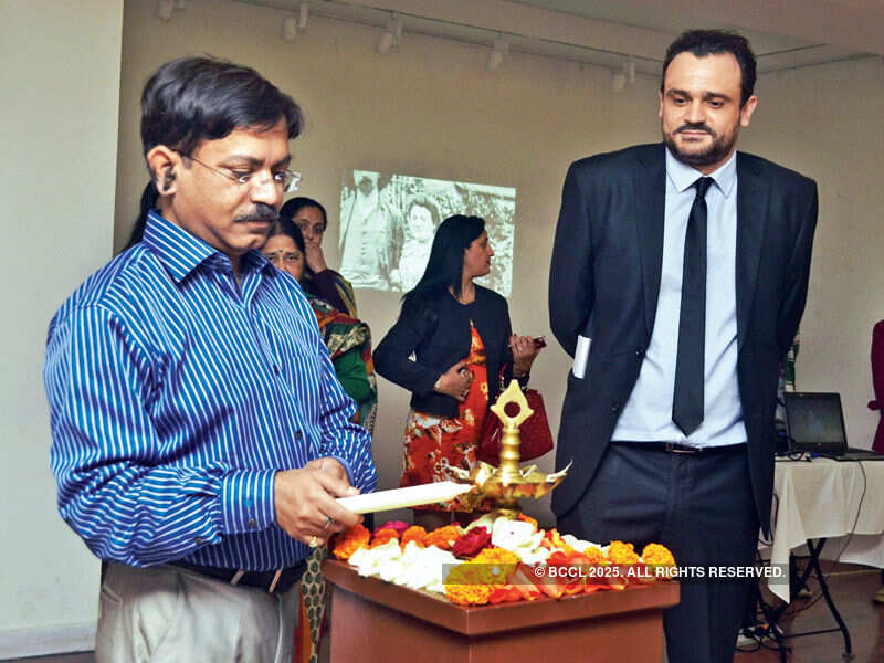 An exhibition in Bhopal