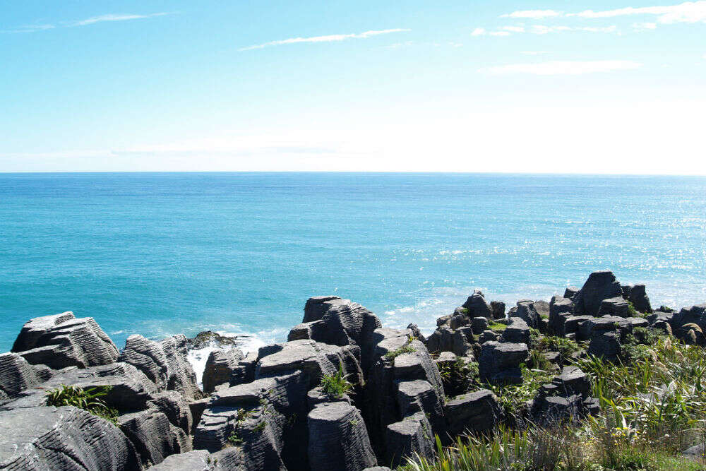 The pancake rocks