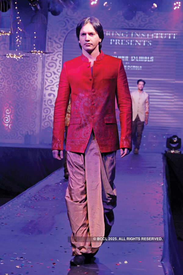 Fashion show in the city