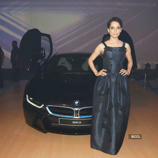 Celebs at BMW i8 launch party