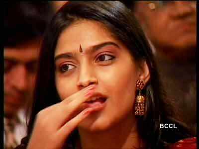 Sonam before stardom