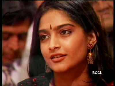 Sonam before stardom