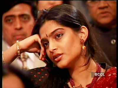 Sonam before stardom