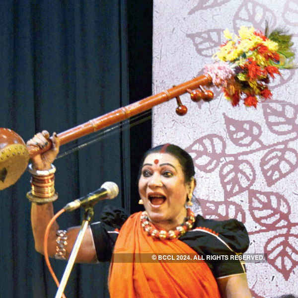 Teejan Bai performs in Bhopal