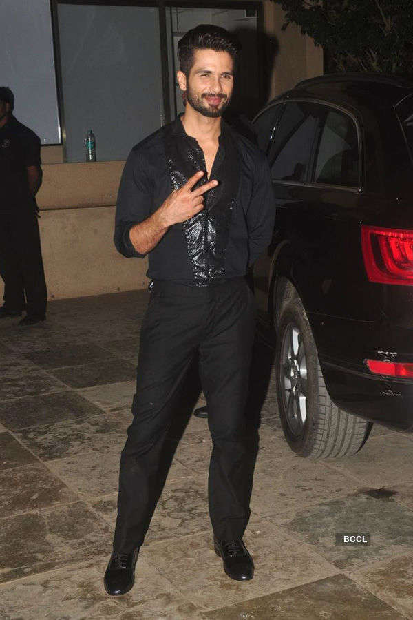 Shahid Kapoor’s b’day party
