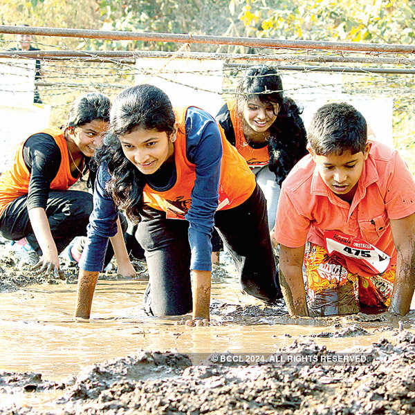 Obstacle race in Kolhapur