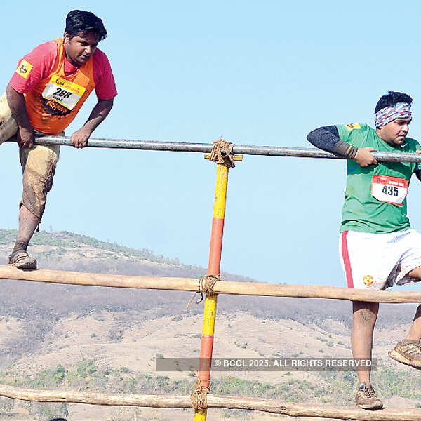 Obstacle race in Kolhapur