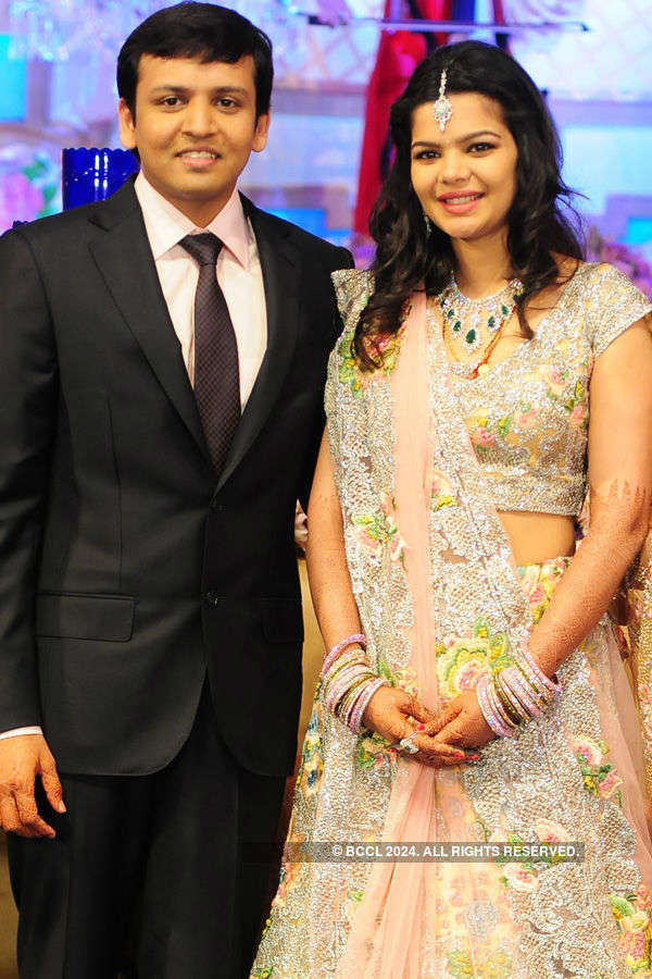 Manish & Nikita's wedding reception