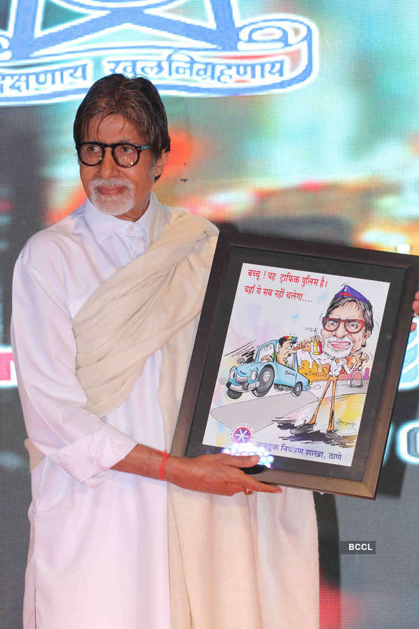 Big B launches road safety campaign
