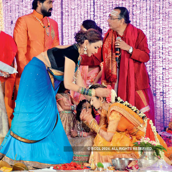Manoj & Pranathi’s engagement ceremony