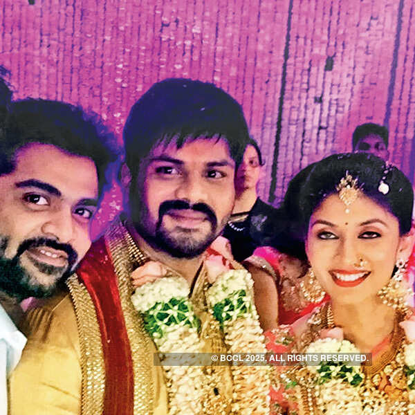 Manoj & Pranathi&rsquo;s engagement ceremony