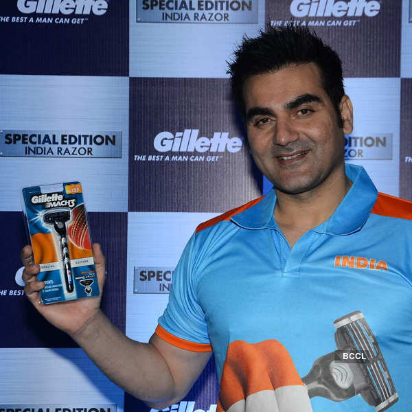 Arbaaz Khan at Gillete's event