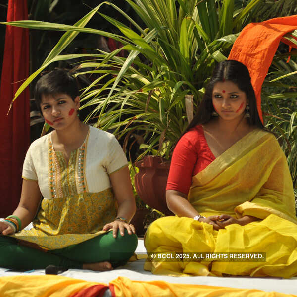 Celebs at Belasesh holi celebretion