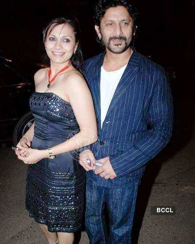 Arshad with wife