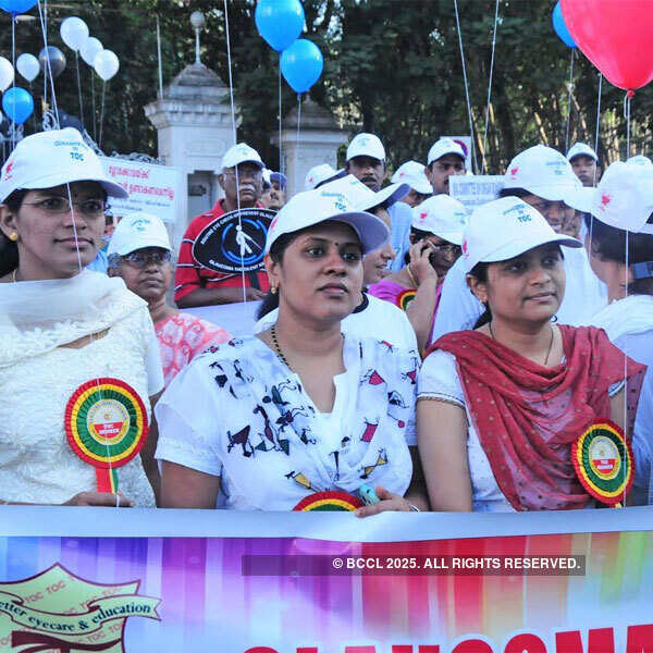 Glaucoma Awareness Walk in Trivandrum