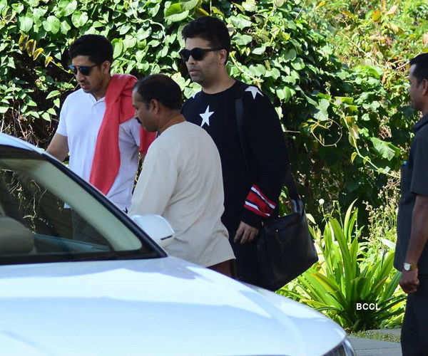 Ayan Mukerji And Karan Johar Arrive During The Birthday Party, In ...