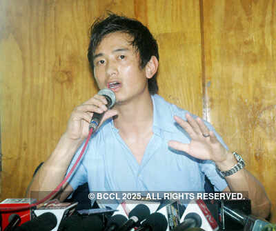 Bhaichung Bhutia at press meet