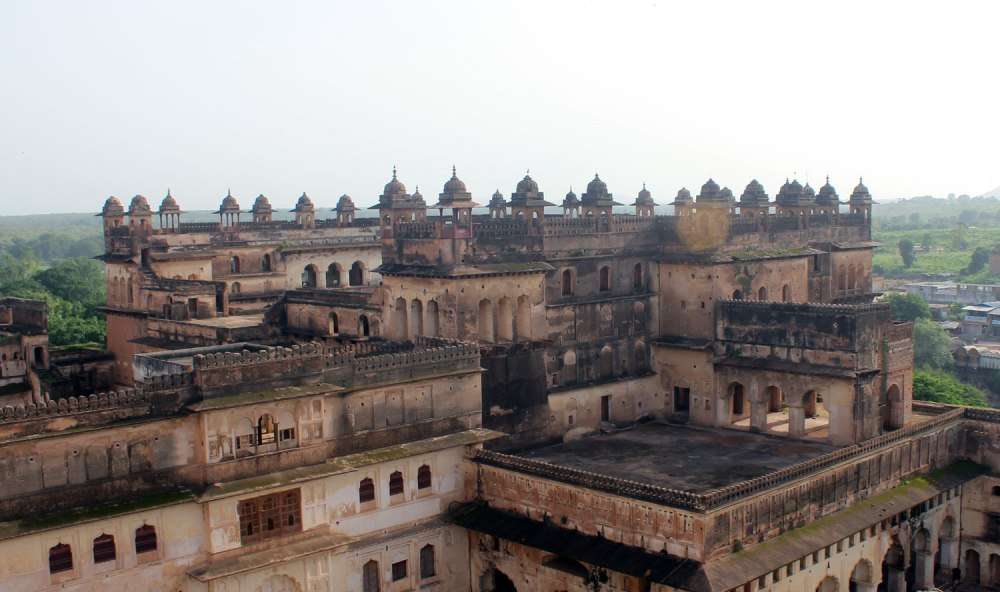 Raja Mahal In Orchha | Times Of India Travel