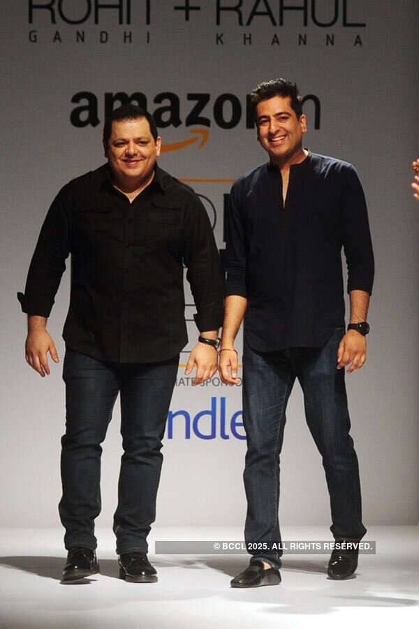 AIFW '15: Day 2: Rohit Gandhi & Rahul Khanna