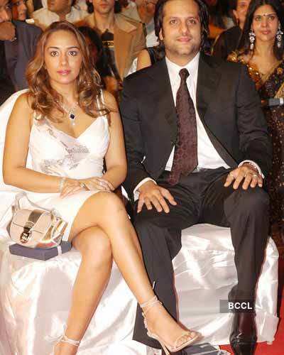 Fardeen with his wife