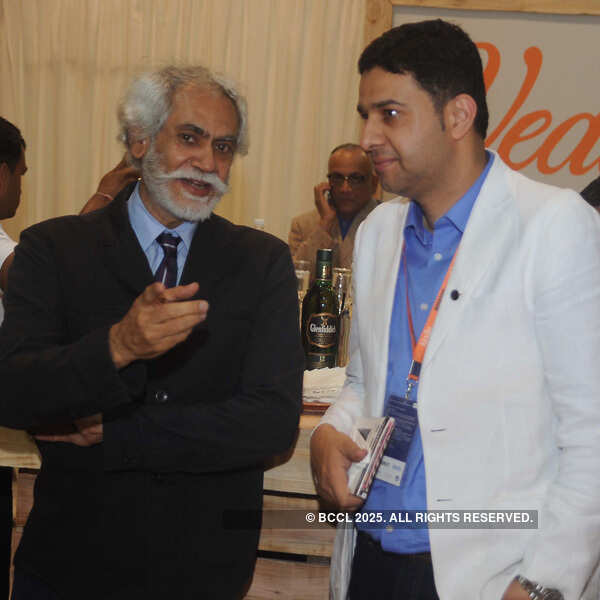 Zandra Rhodes at AIFW party