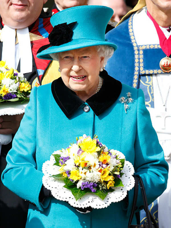 Queen Elizabeth II attends the Royal Maundy Service