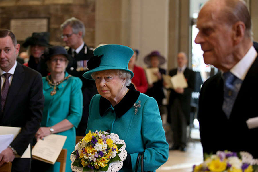 Queen Elizabeth II attends the Royal Maundy Service
