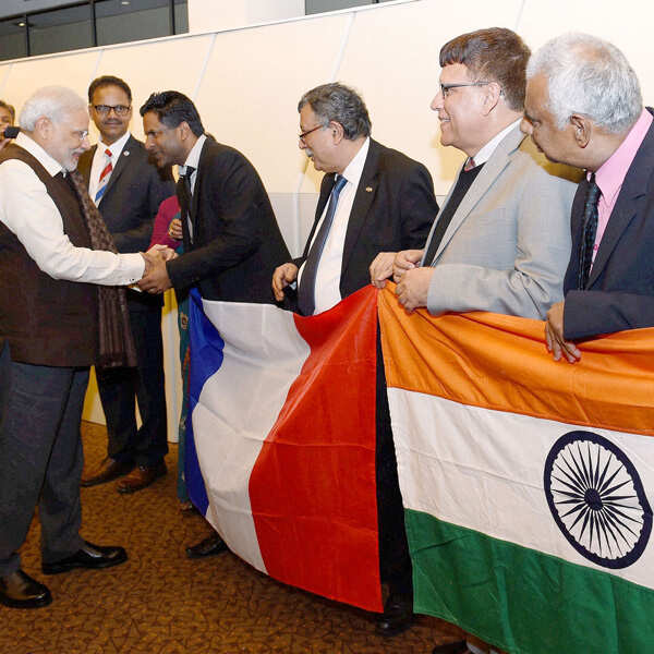 Narendra Modi on three-nation tour