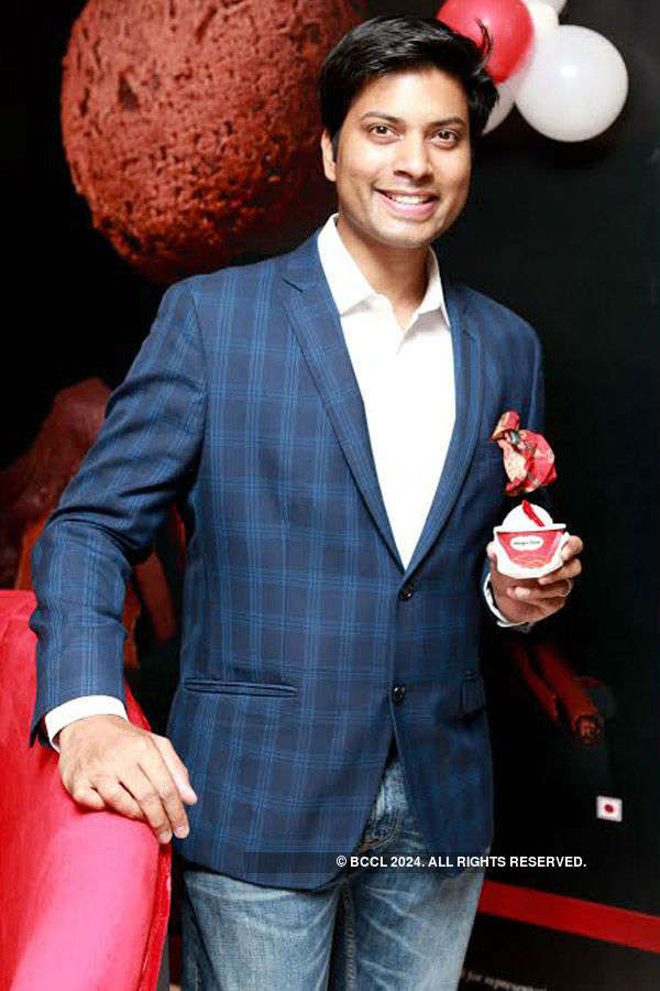 Opening of Haagen Daz's store