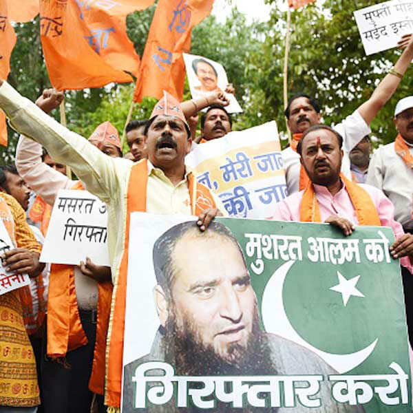 Masarat Alam arrested in Srinagar