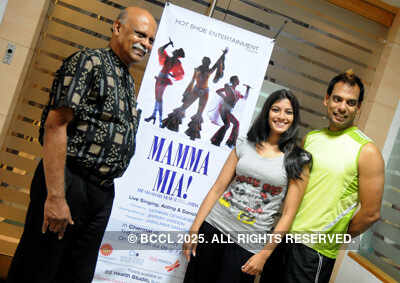 'Mamma Mia' Rehearsal