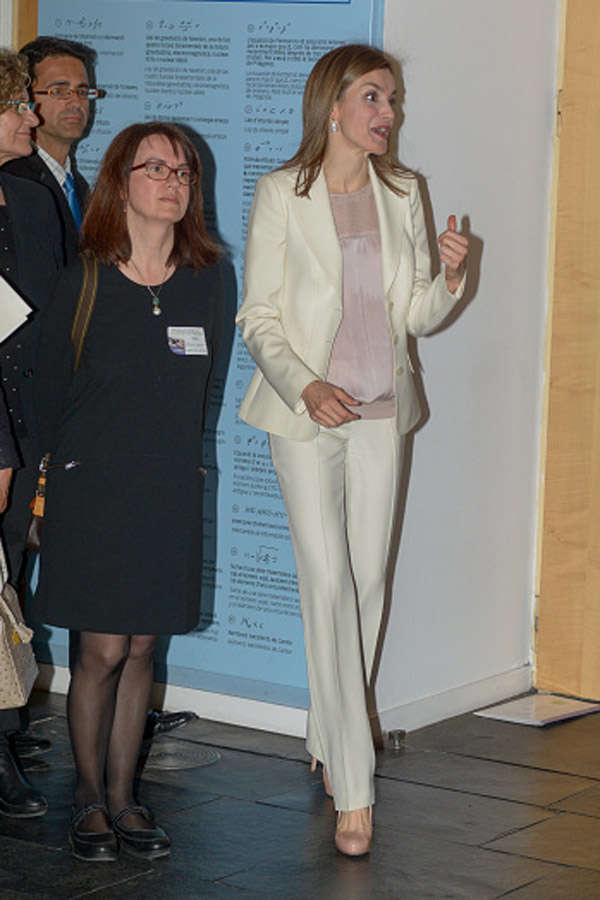 Queen Letizia Attends the Congress of Rare Childhood Diseases