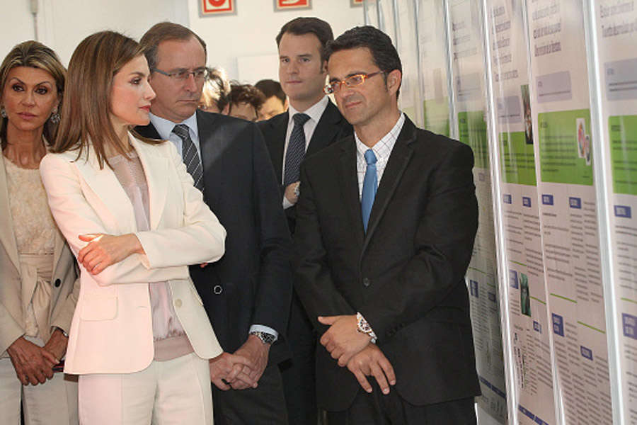 Queen Letizia Attends the Congress of Rare Childhood Diseases