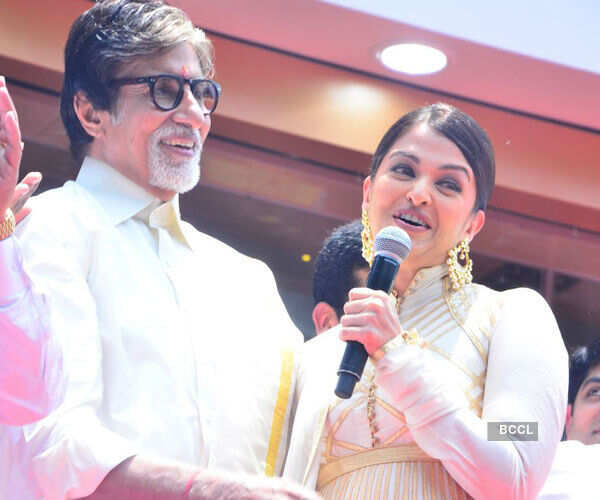 Aishwarya, Amitabh @ promotional event