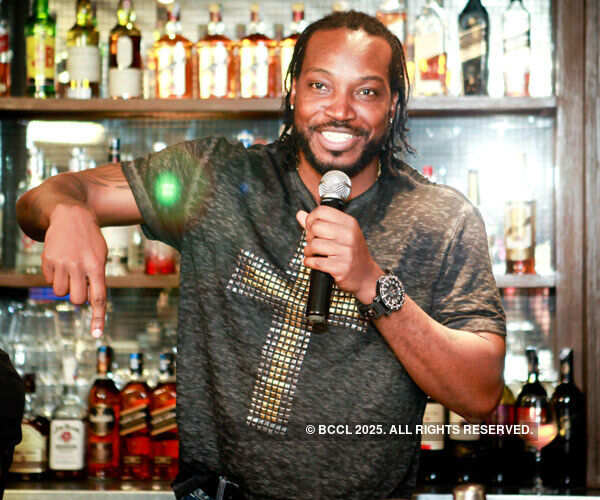 Chris Gayle turns DJ