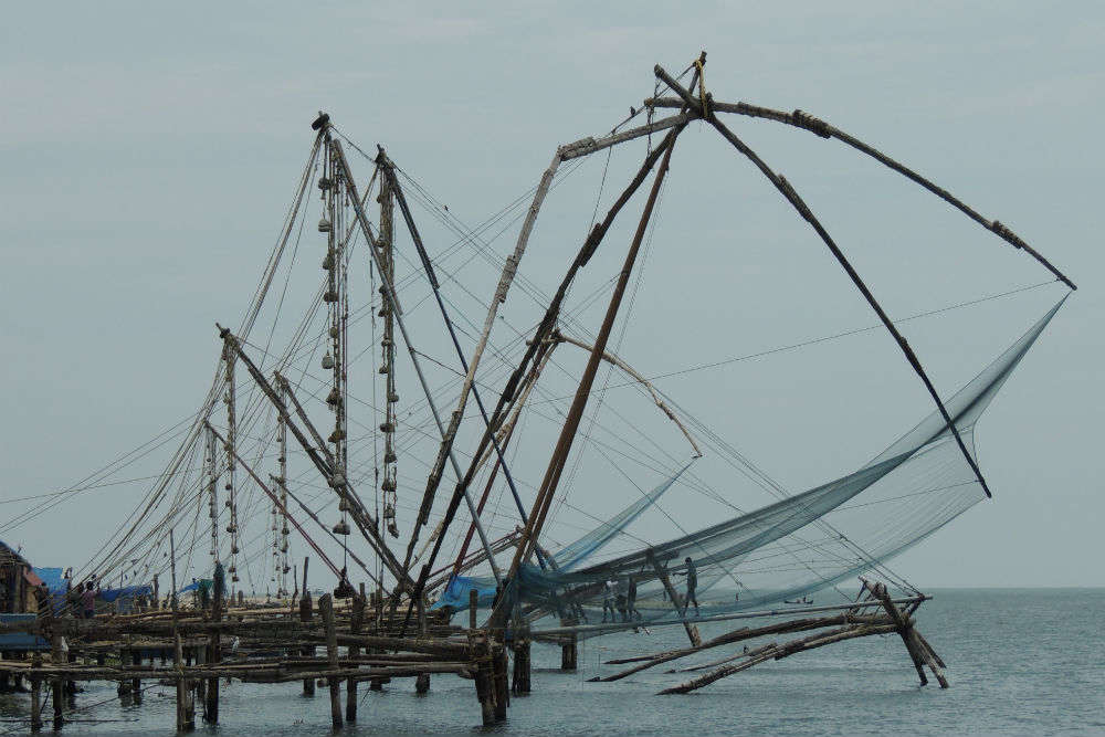 Chinese fishing nets, Kochi - Times of India Travel