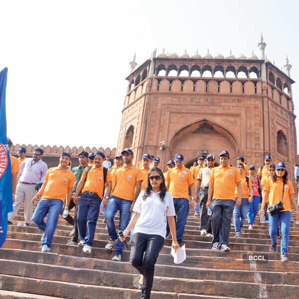 Heritage walk by DMRC