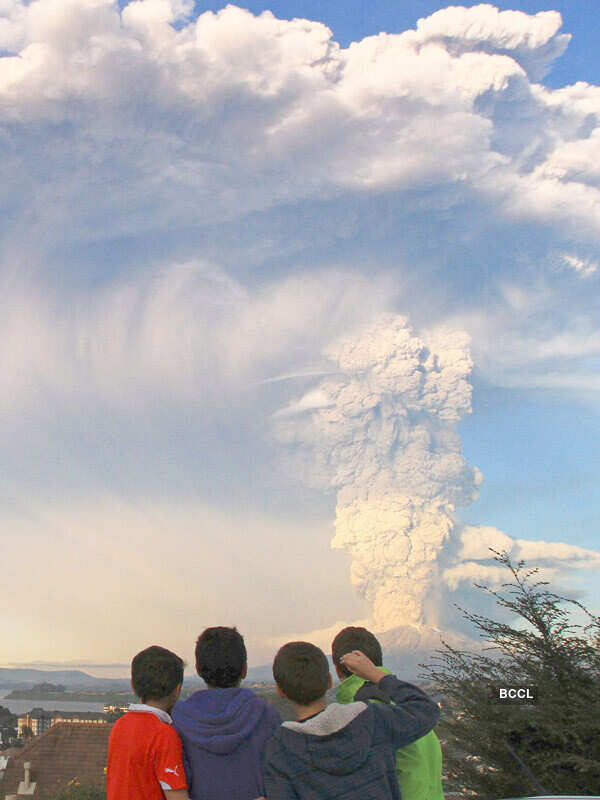 Calbuco volcano erupts in Chile